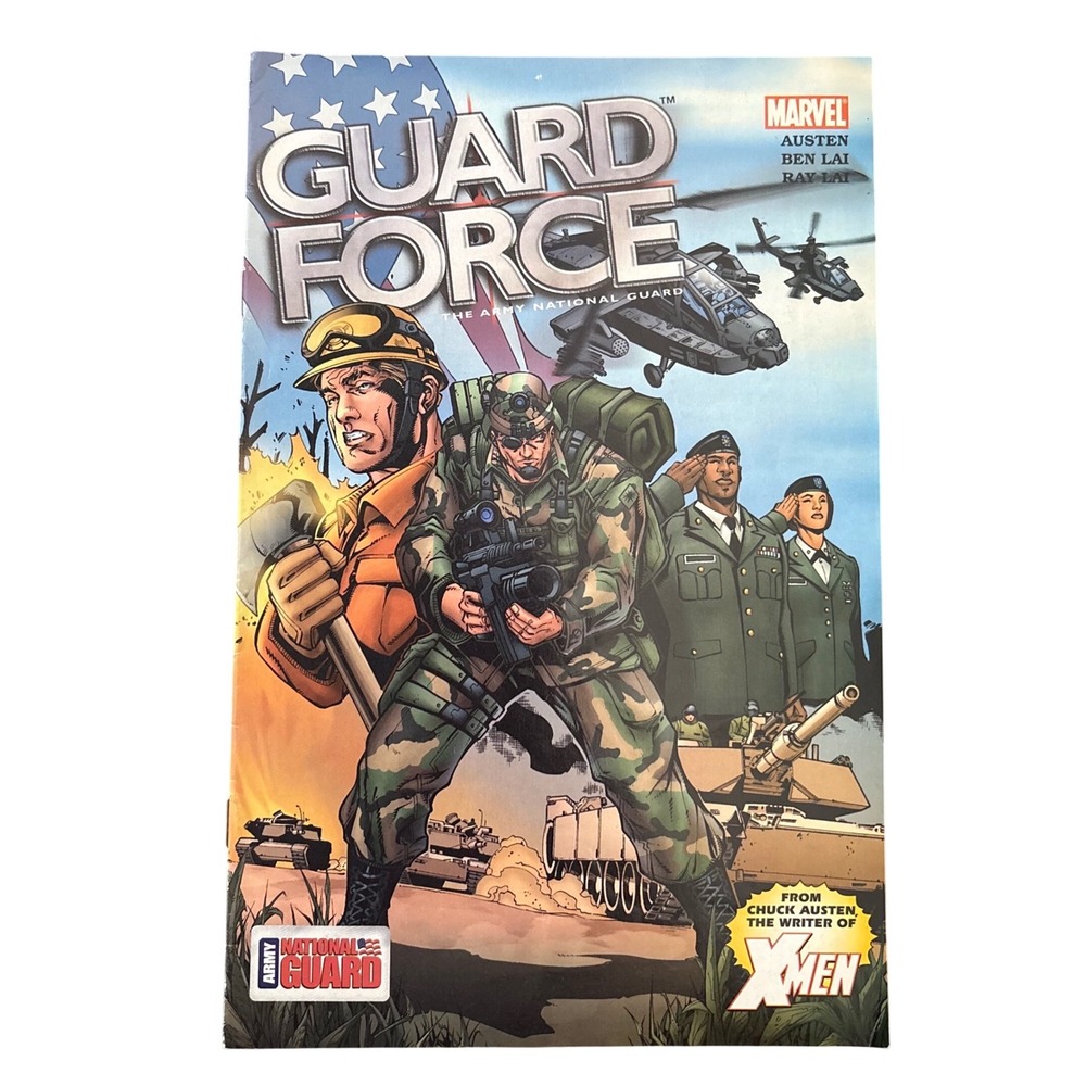Marvel Guard Force Army National Guard Comic Book 2004 Chuck Austen Ben Lai